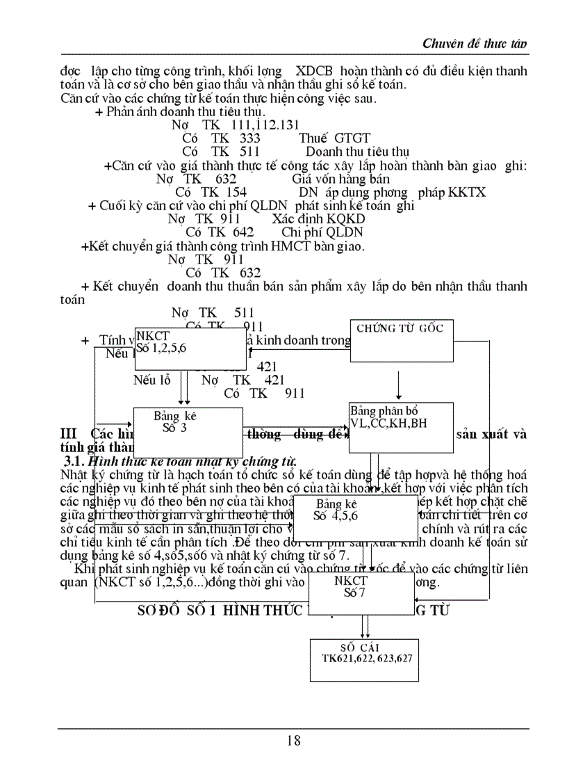 image for page Hạch toán chi phí sản xuất và tính giá thành sản phẩm tại Công ty xây dựng Sông Đà 8