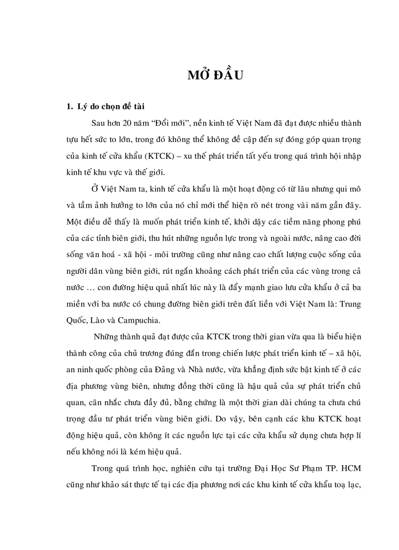 image for page Đánh giá các khu kinh tế cửa khẩu phía Nam dưới gốc độ địa lý kinh tế xã hội Nghiên cứu trường hợp tỉnh An Giang