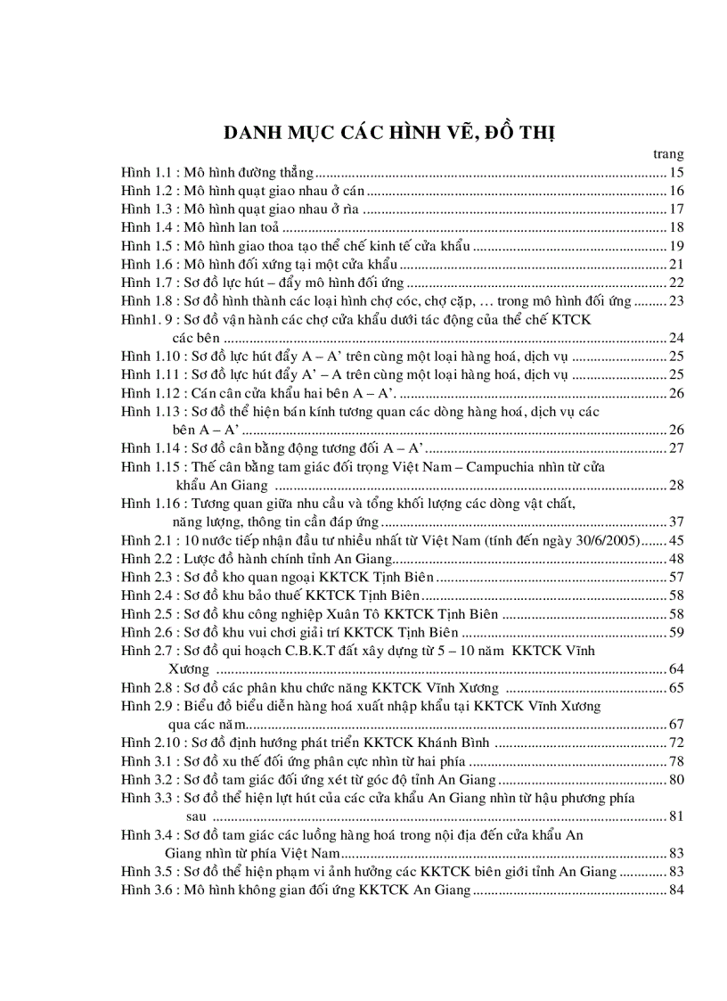 image for page Đánh giá các khu kinh tế cửa khẩu phía Nam dưới gốc độ địa lý kinh tế xã hội Nghiên cứu trường hợp tỉnh An Giang
