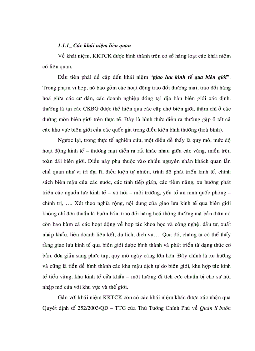 image for page Đánh giá các khu kinh tế cửa khẩu phía Nam dưới gốc độ địa lý kinh tế xã hội Nghiên cứu trường hợp tỉnh An Giang