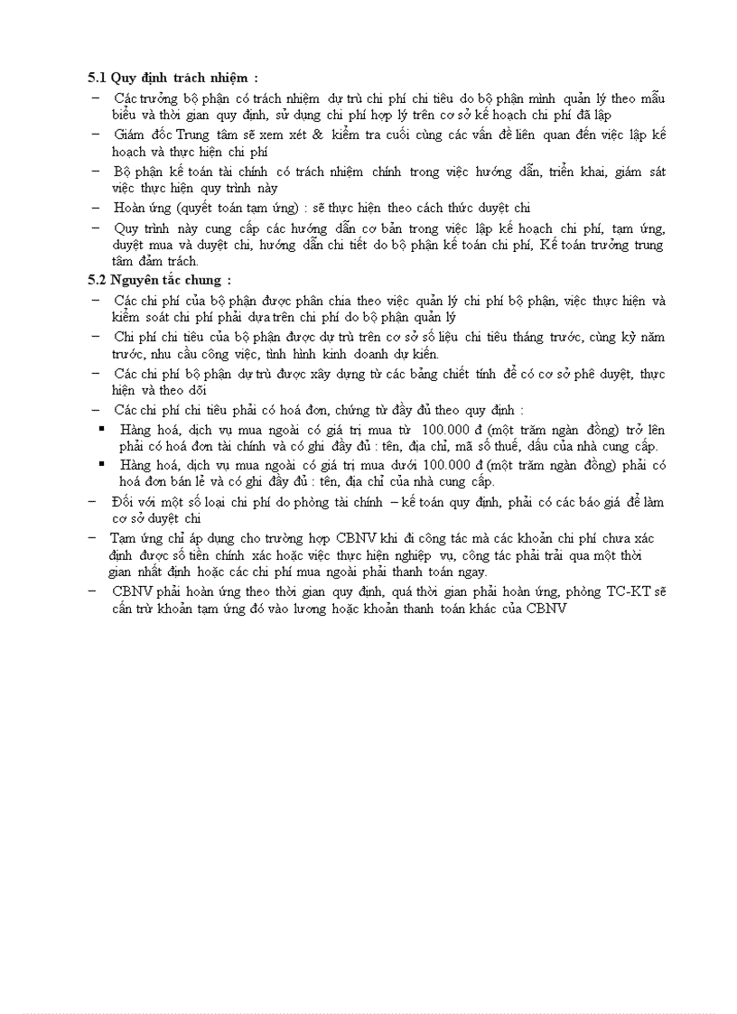 image for page Thủ tục quy trình lập kế hoạch chi phí tạm ứng duyệt mua và duyệt chi