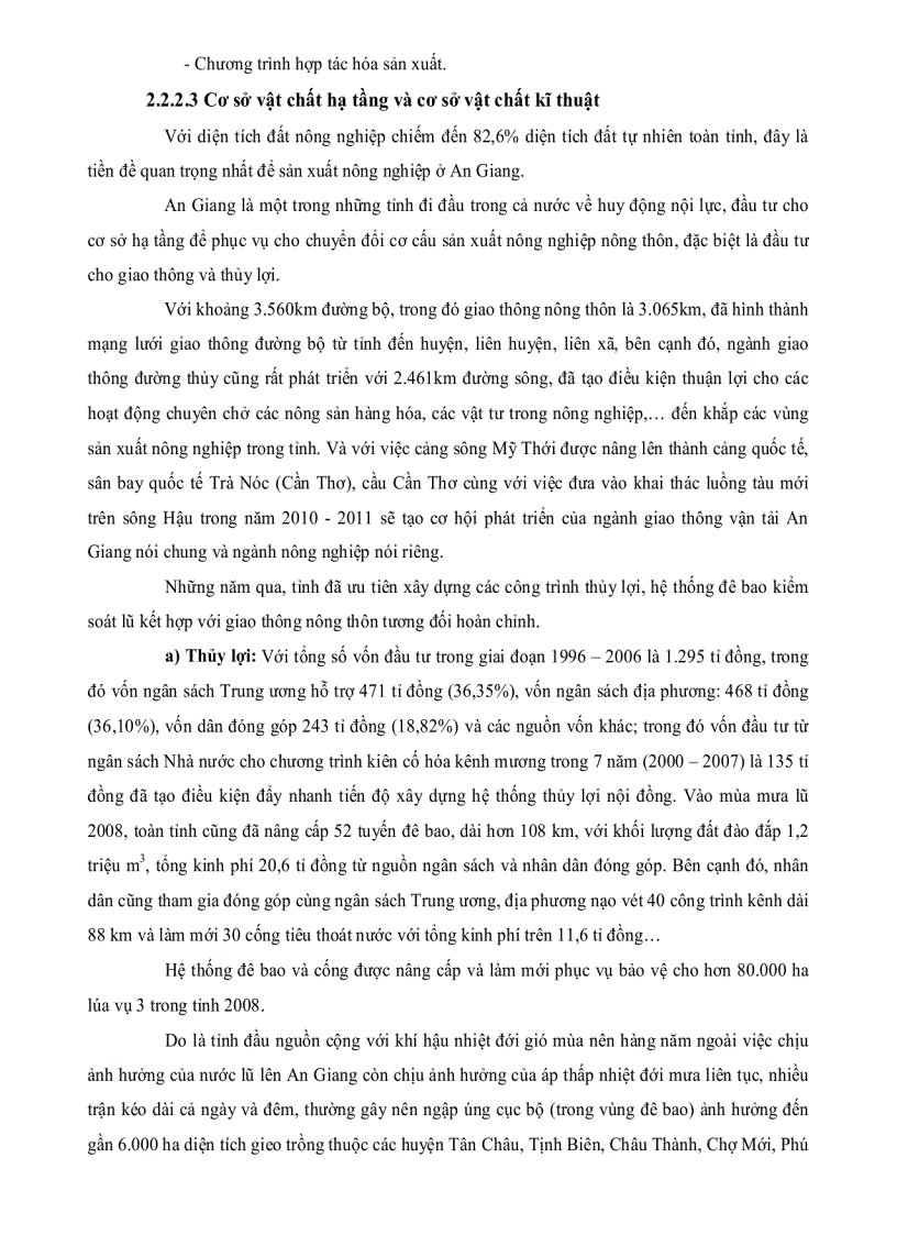 image for page Sản xuất vụ ba với sự phát triển nông nghiệp bền vững tỉnh An Giang