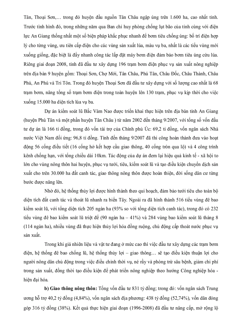 image for page Sản xuất vụ ba với sự phát triển nông nghiệp bền vững tỉnh An Giang