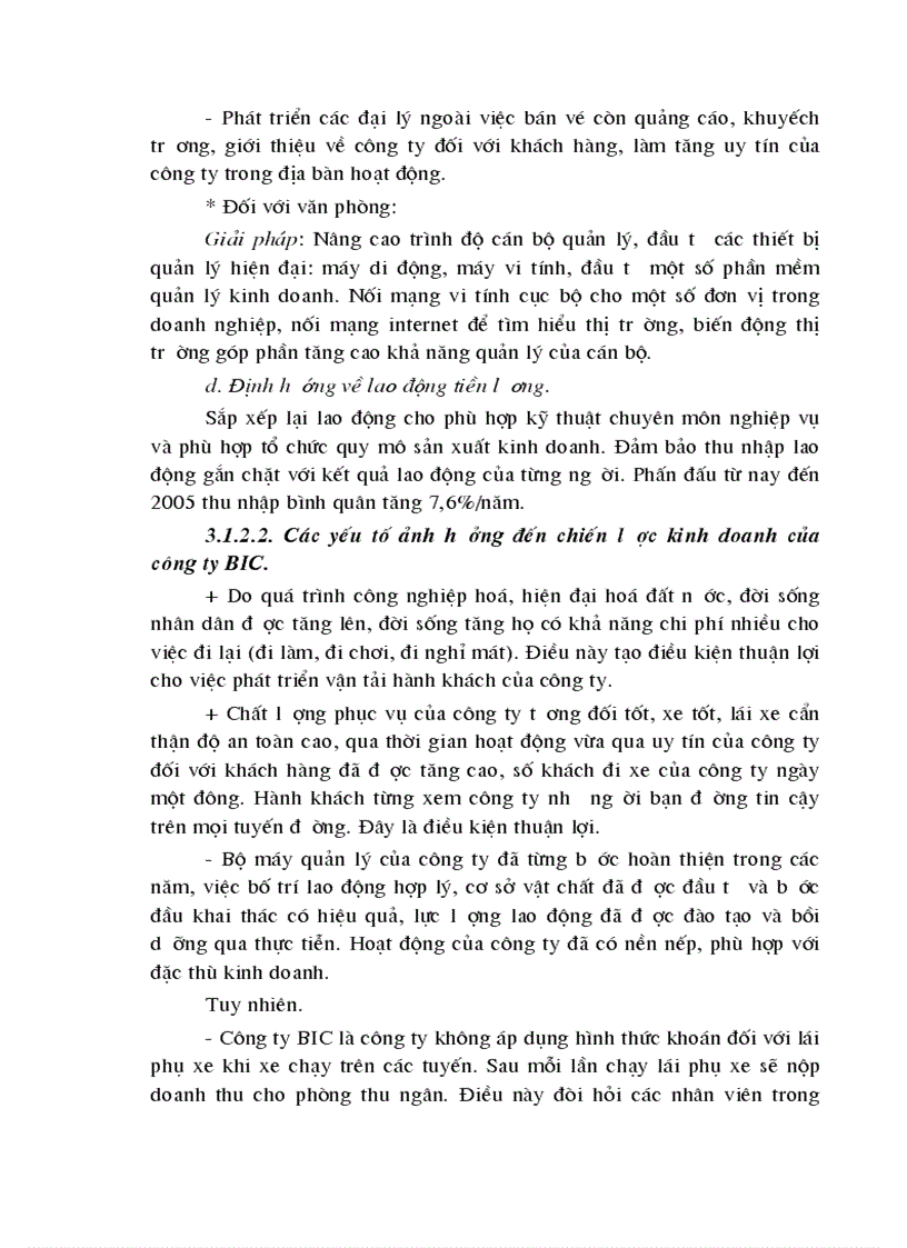 image for page Phân tích thực trạng sản xuất kinh doanh và tình hình nhân lực của công ty vận tải BIC Việt Nam