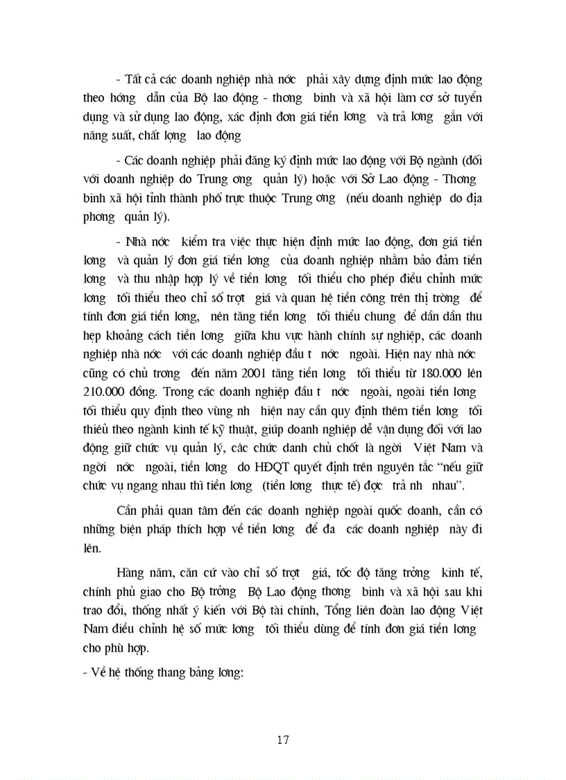 image for page Tiền lương thu nhập và tác động của nó đến năng suất lao động hiện nay ở Việt Nam