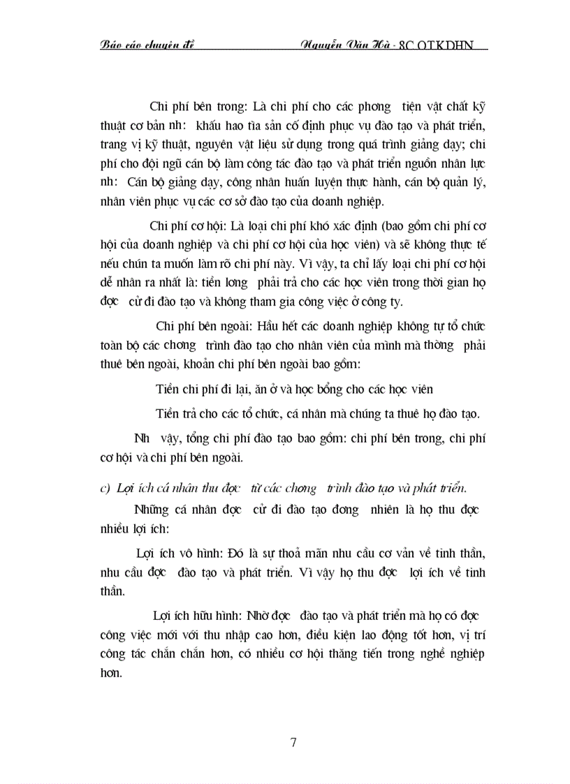 image for page Nâng cao hiệu quả công tácđào tạo và phát triển nguồn nhân lực tại Công ty Sông Đà I