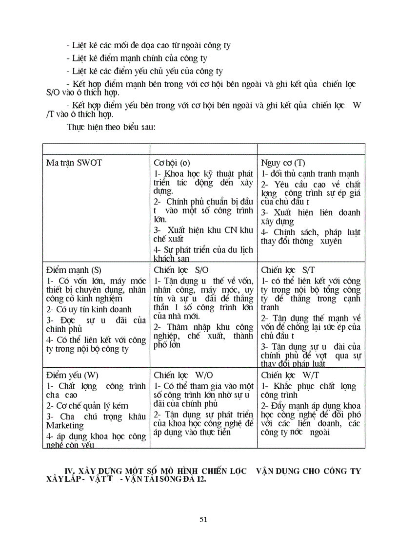 image for page Xây dựng chiến lược kinh doanh của Công ty Xây lắp Vật tư Vận tải Sông Đà 12