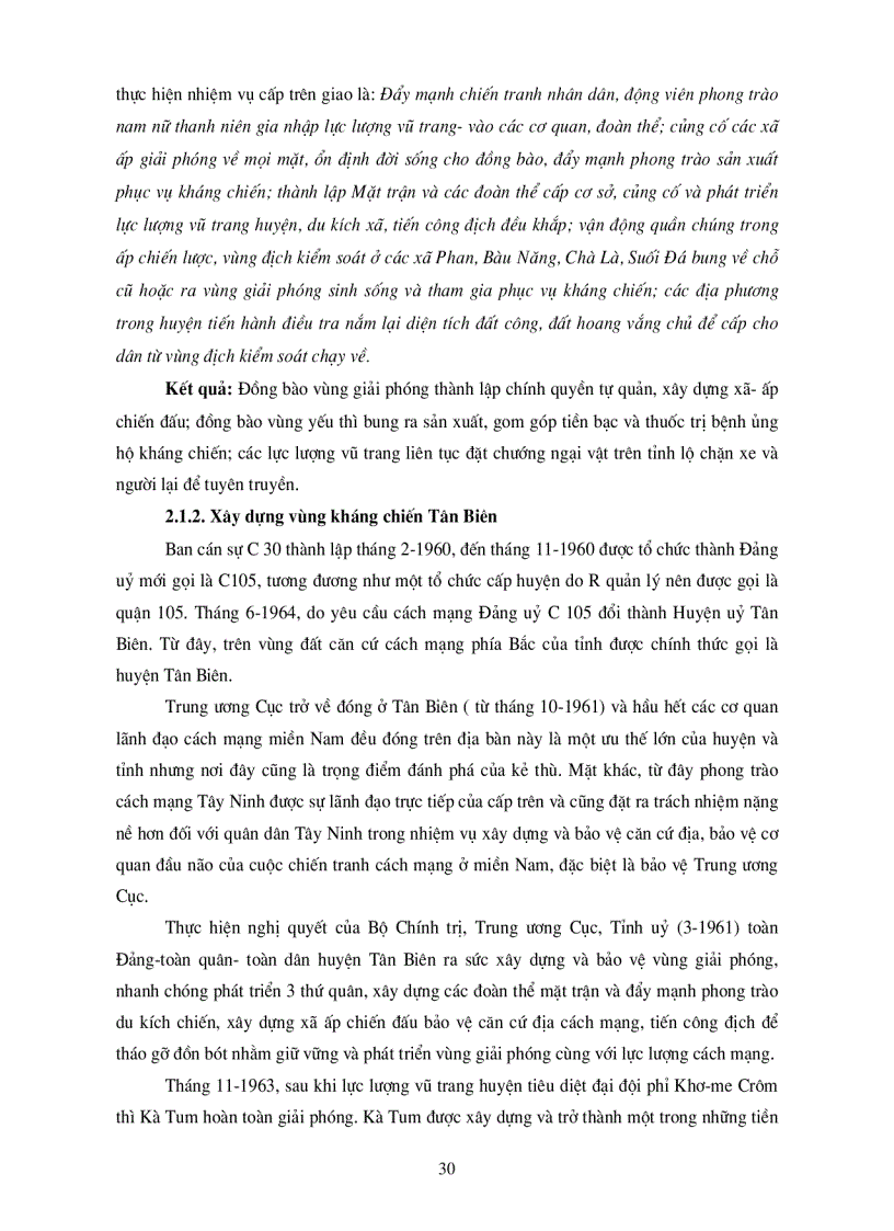 image for page Vai trò của Tây Ninh trong cuộc kháng chiến chống Mỹ và chế độ tay sai ở miền Nam Việt Nam 1954 1975