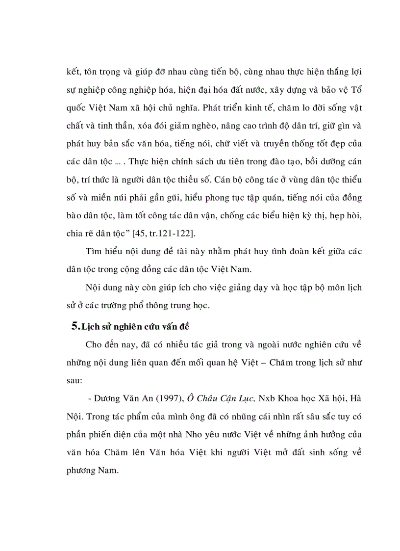 image for page Qúa trình giao lưu và hội nhập văn hóa Việt Chăm trong lịch sử