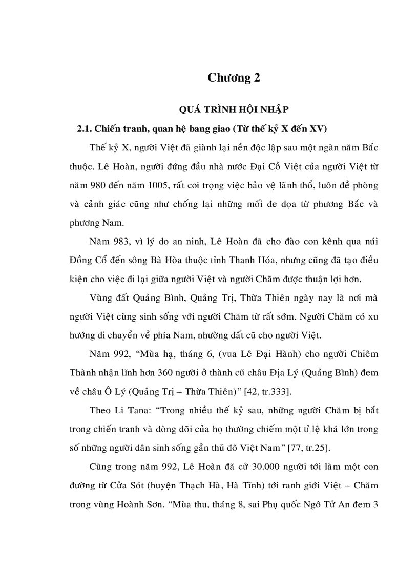 image for page Qúa trình giao lưu và hội nhập văn hóa Việt Chăm trong lịch sử