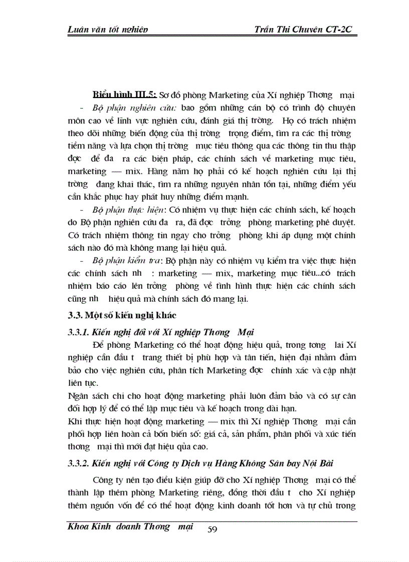 image for page Hoàn thiện Marketing mix ở Xí nghiệp Thương mại thuộc Công ty Dịch vụ Hàng không Sân bay Nội Bài
