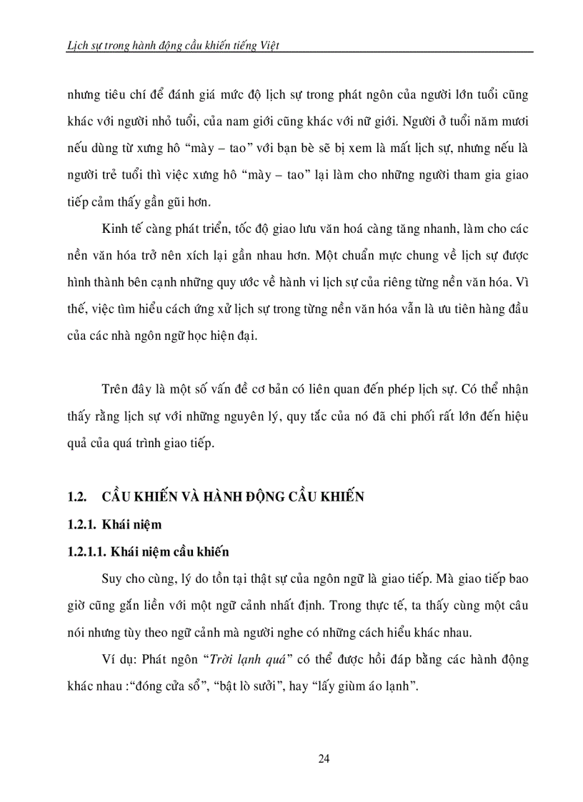 image for page Lịch sự trong hành động cầu khiến tiếng Việt