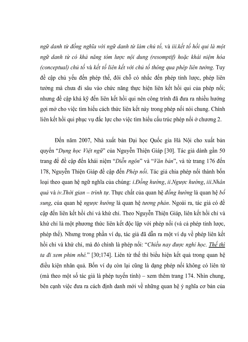 image for page Cấu trúc ngữ nghĩa ngữ dụng của phép nối trong tiếng Việt so sánh với tiếng Anh