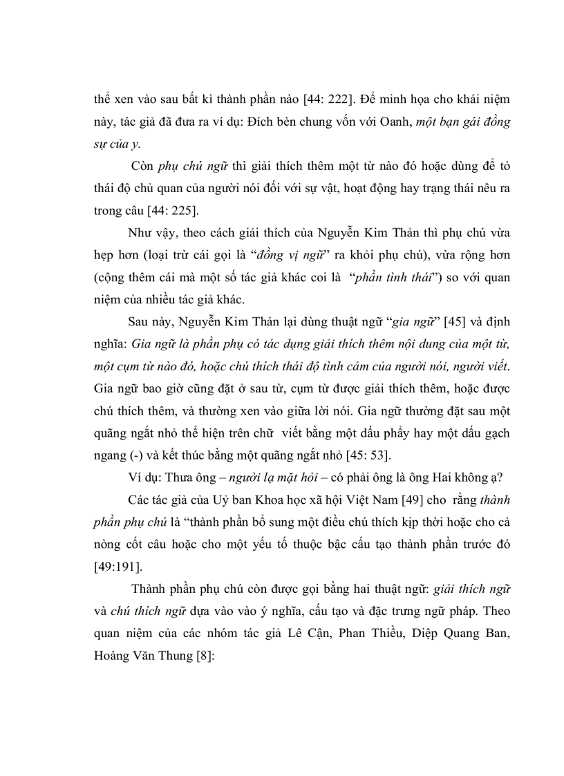 image for page Đặc điểm ngữ nghĩa của phần phụ chú trong câu tiếng Việt