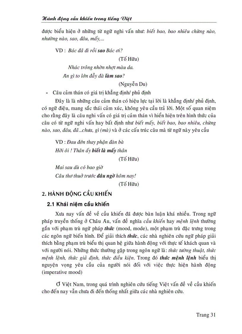 image for page Hành động cầu khiến trong tiếng Việt