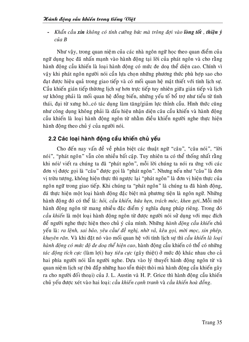 image for page Hành động cầu khiến trong tiếng Việt