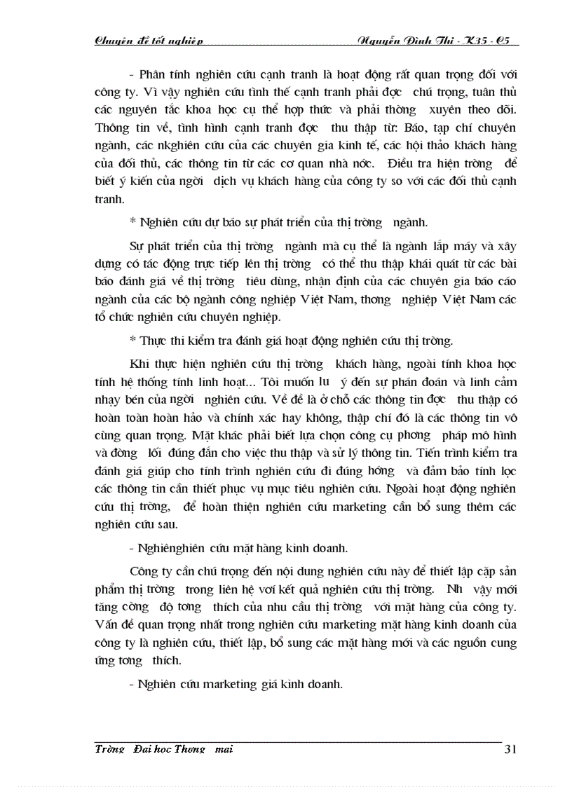 image for page Hoàn thiện tổ chức hoạt động marketing của Công ty Lắp máy và xây dựng số 10