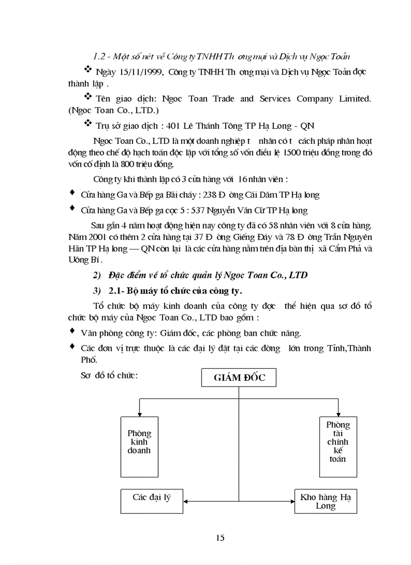 image for page Giải pháp nâng cao khả năng cạnh tranh trong lĩnh vực kinh doanh Gaz và Bếp ga ở Công ty TNHH Thương mại và Dịch vụ Ngọc Toản
