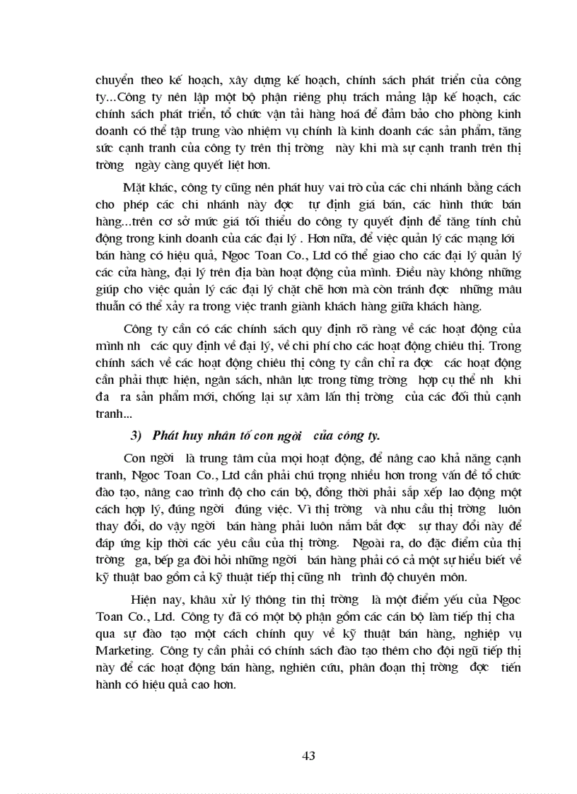 image for page Giải pháp nâng cao khả năng cạnh tranh trong lĩnh vực kinh doanh Gaz và Bếp ga ở Công ty TNHH Thương mại và Dịch vụ Ngọc Toản