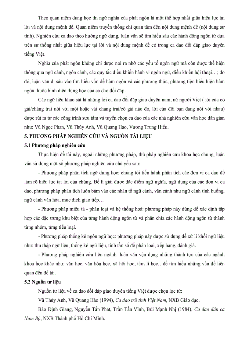 image for page Đặc điểm ngữ dụng của ca dao đối giao duyên tiếng Việt