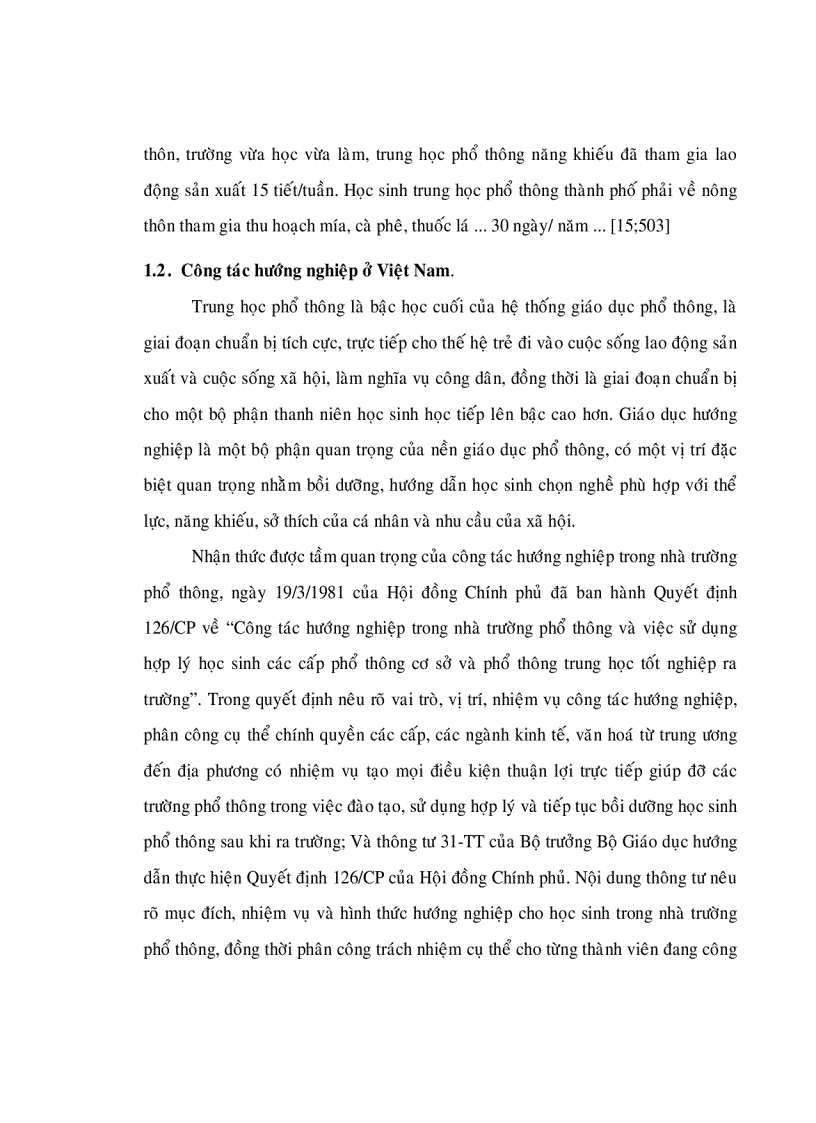 image for page Tìm hiểu thực trạng công tác quản lý hoạt động hướng nghiệp cho học sinh trung học phổ thông tại thành phố Hồ Chí Minh và đề xuất một số biện pháp