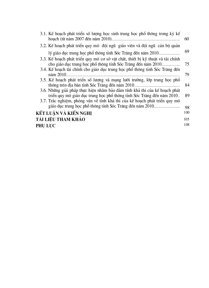 image for page Xây dựng kế hoạch phát triển quy mô giáo dục Trung Học Phổ Thông tỉnh Sóc Trăng đến năm 2010