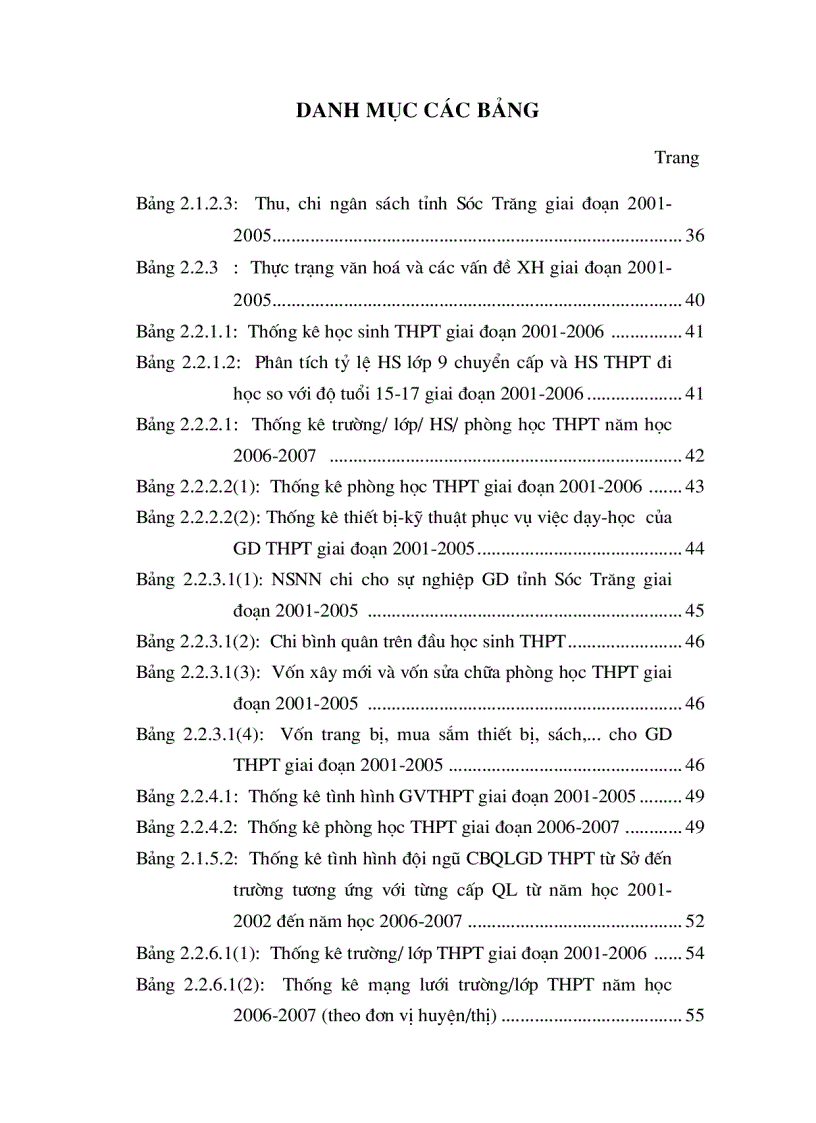 image for page Xây dựng kế hoạch phát triển quy mô giáo dục Trung Học Phổ Thông tỉnh Sóc Trăng đến năm 2010