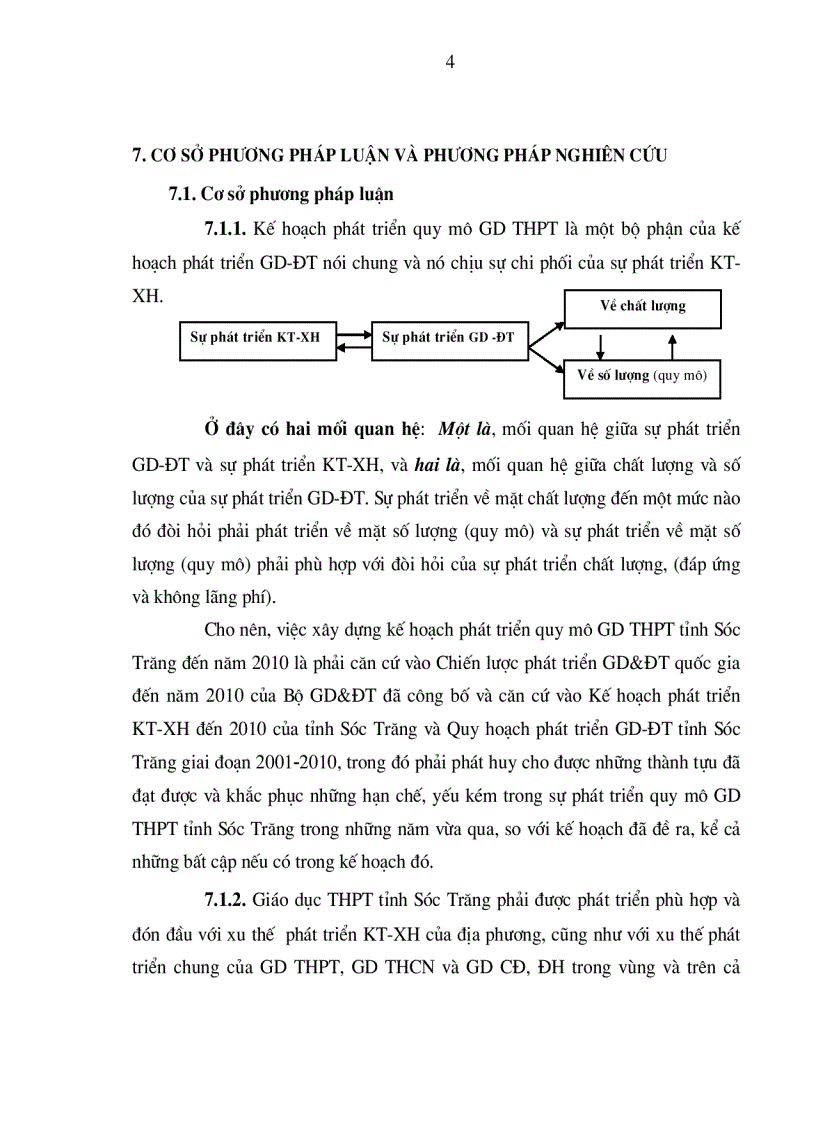 image for page Xây dựng kế hoạch phát triển quy mô giáo dục Trung Học Phổ Thông tỉnh Sóc Trăng đến năm 2010