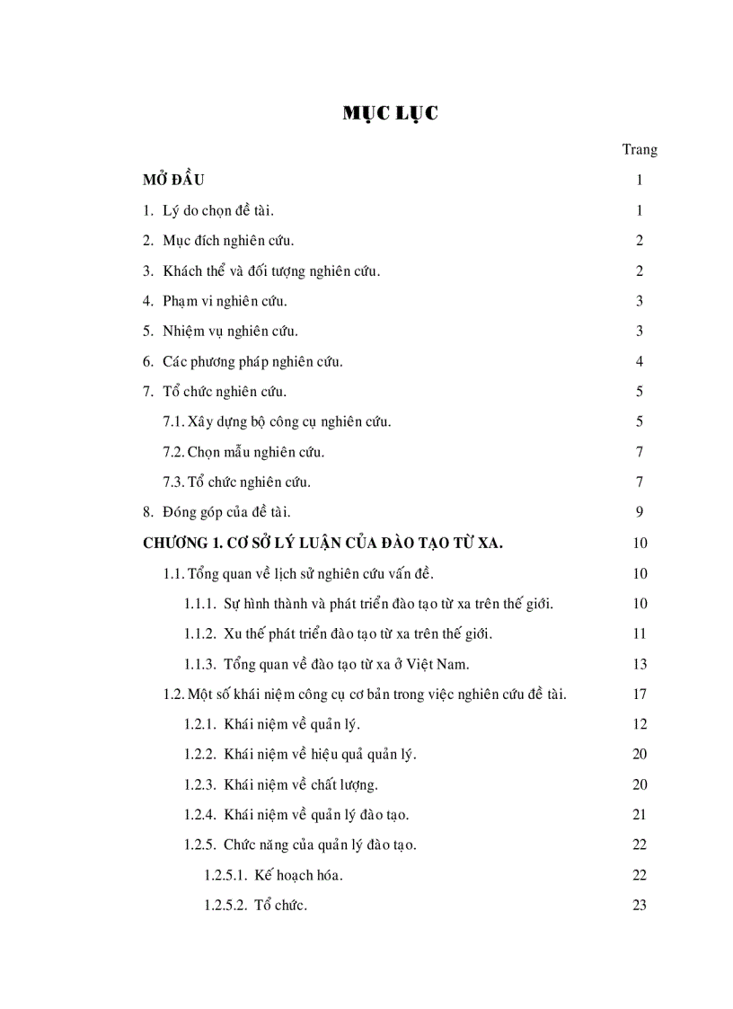 image for page Thực trạng và giải pháp quản lý đào tạo từ xa tại Đại Học Mở bán công Thành Phố Hồ Chí Minh giai đoạn 2005 2010