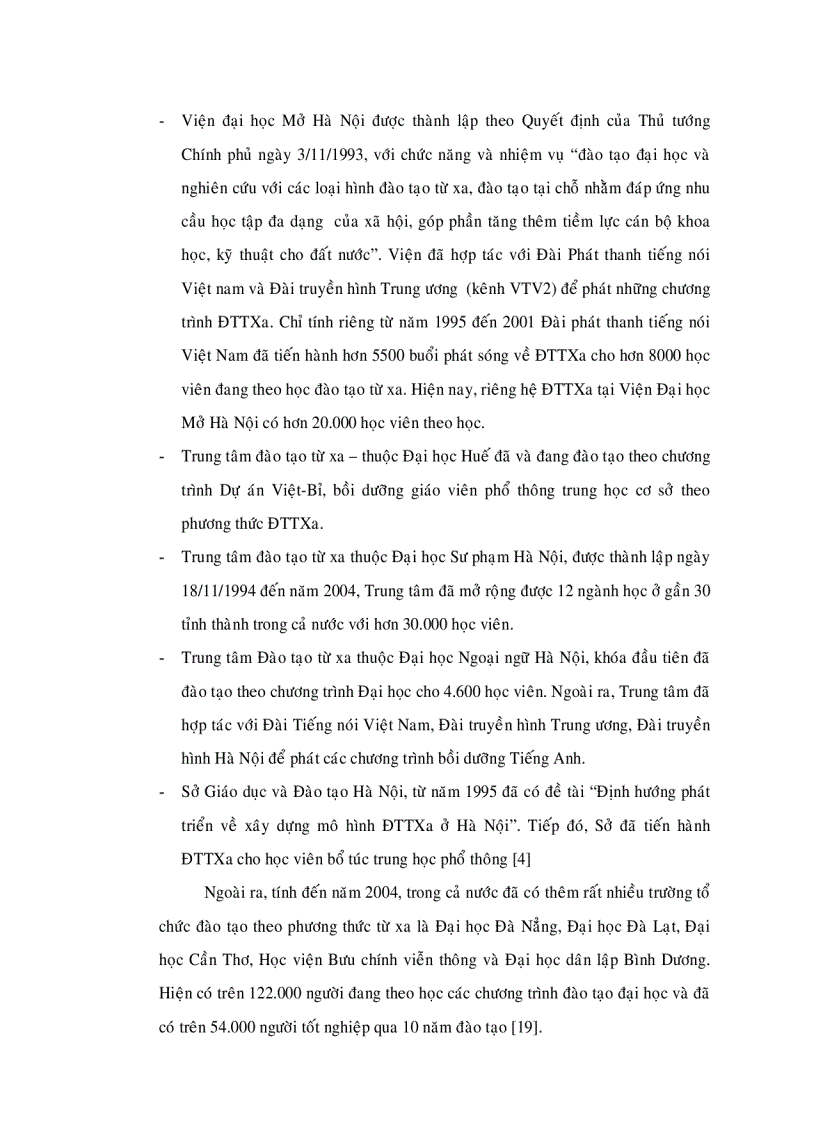 image for page Thực trạng và giải pháp quản lý đào tạo từ xa tại Đại Học Mở bán công Thành Phố Hồ Chí Minh giai đoạn 2005 2010