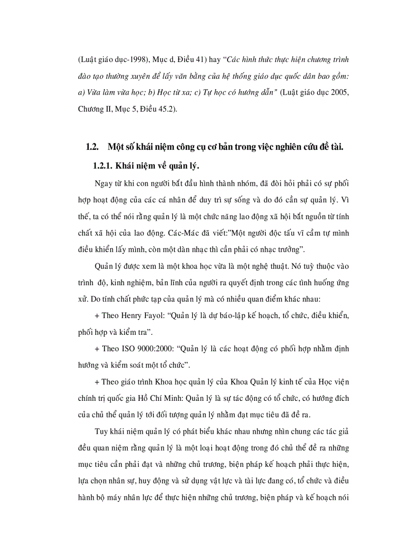 image for page Thực trạng và giải pháp quản lý đào tạo từ xa tại Đại Học Mở bán công Thành Phố Hồ Chí Minh giai đoạn 2005 2010