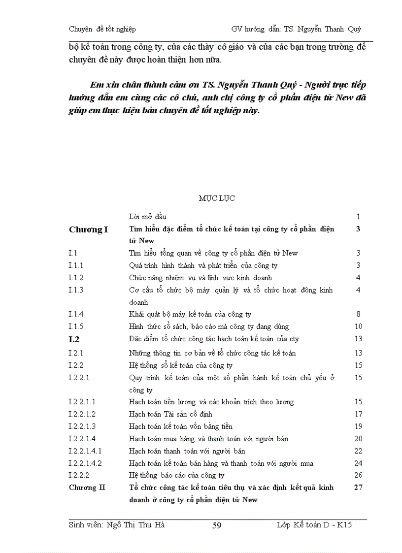 image for page Hoàn thiện kế toán tiêu thụ xác định kết quả kinh doanh tại Công ty Cổ phần điện tử New