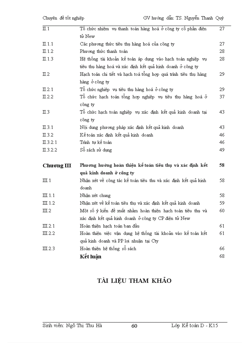 image for page Hoàn thiện kế toán tiêu thụ xác định kết quả kinh doanh tại Công ty Cổ phần điện tử New