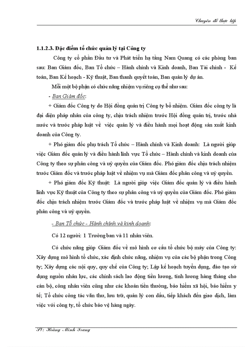 image for page Kế toán doanh thu chi phí và xác định kết quả kinh doanh tại Công ty cổ phần Đầu tư và Phát triển hạ tầng Nam Quang