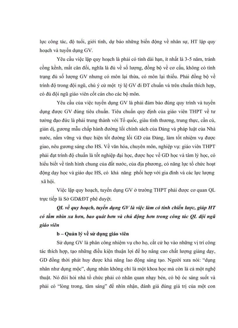 image for page Thực trạng công tác quản lý đội ngũ giáo viên ở các trường trung học phổ thông huyện Tân Thành tỉnh Bà Rịa Vũng Tàu và giải pháp