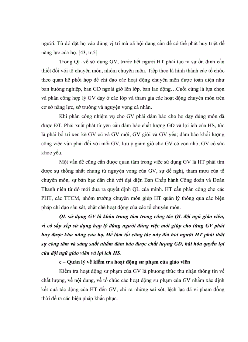 image for page Thực trạng công tác quản lý đội ngũ giáo viên ở các trường trung học phổ thông huyện Tân Thành tỉnh Bà Rịa Vũng Tàu và giải pháp
