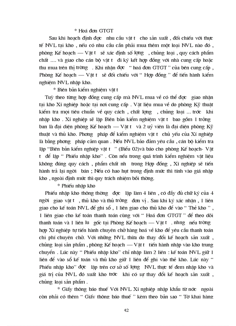 image for page Kế toán nguyên vật liệu vật liệu và công cụ dụng cụ tại Xí nghiệp 22 Công ty 22 BQP