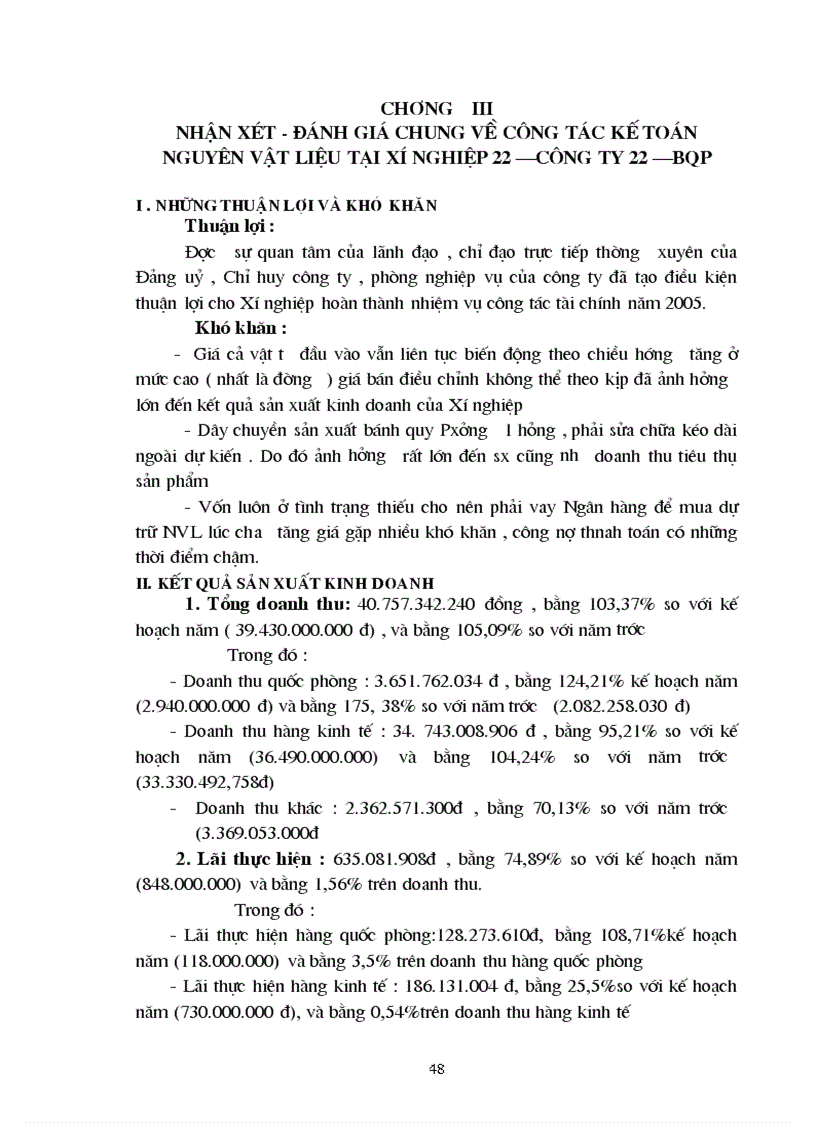 image for page Kế toán nguyên vật liệu vật liệu và công cụ dụng cụ tại Xí nghiệp 22 Công ty 22 BQP