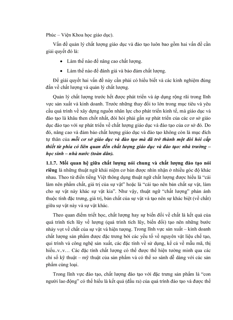 image for page Thực trạng và giải pháp quản lý chất lượng đào tạo tại TTDN thành phố Hồ Chí Minh