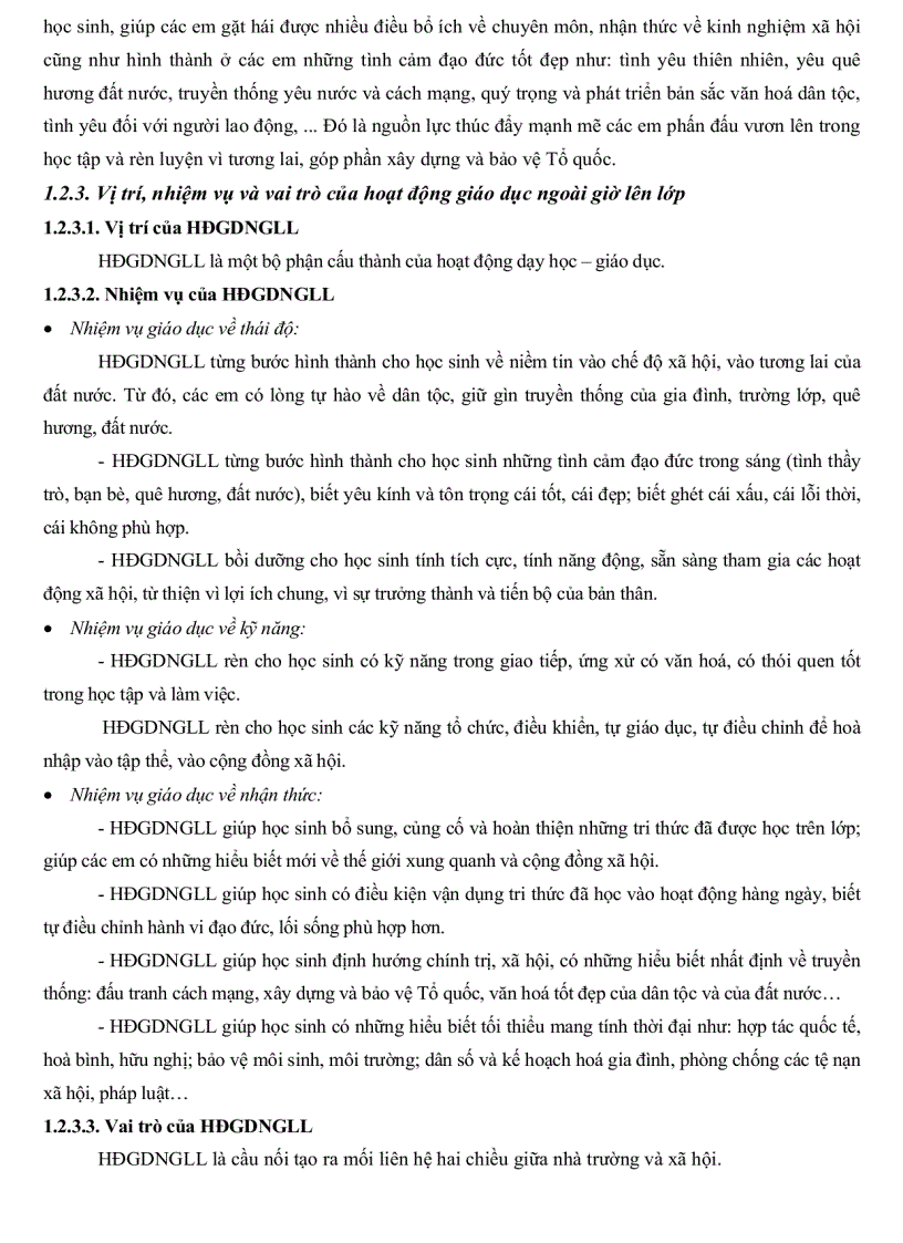 image for page Thực trạng và biện pháp quản lí hoạt động giáo dục ngoài giờ lên lớp của hiệu trưởng các trường trung học phổ thông huyện Trảng Bàng tỉnh Tây Ninh