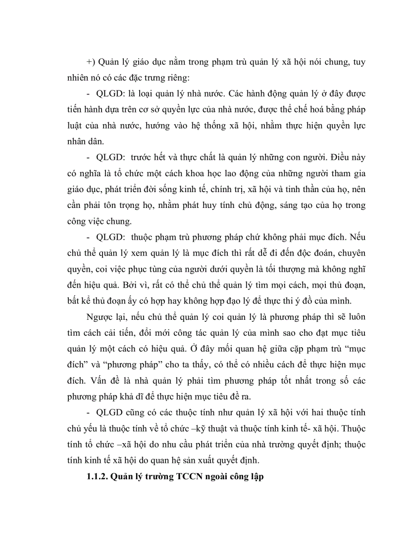 image for page Thực trạng quản lý việc duy trì sỉ số học sinh tại các trường trung cấp chuyên nghiệp ngoài công lập tại TP Hồ Chí Minh