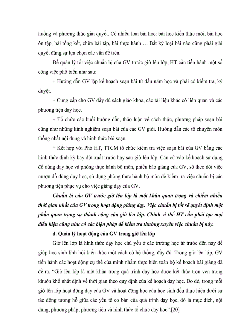 image for page Thực trạng quản lý hoạt động giảng dạy của hiệu trưởng các trường THPT huyện Xuyên Mộc tỉnh Bà Rịa Vũng Tàu