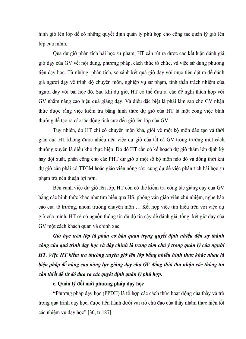 image for page Thực trạng quản lý hoạt động giảng dạy của hiệu trưởng các trường THPT huyện Xuyên Mộc tỉnh Bà Rịa Vũng Tàu