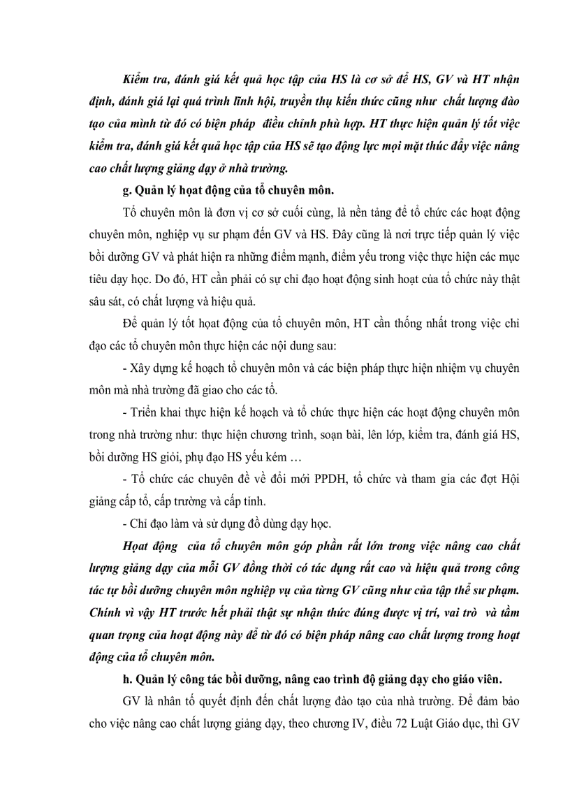 image for page Thực trạng quản lý hoạt động giảng dạy của hiệu trưởng các trường THPT huyện Xuyên Mộc tỉnh Bà Rịa Vũng Tàu