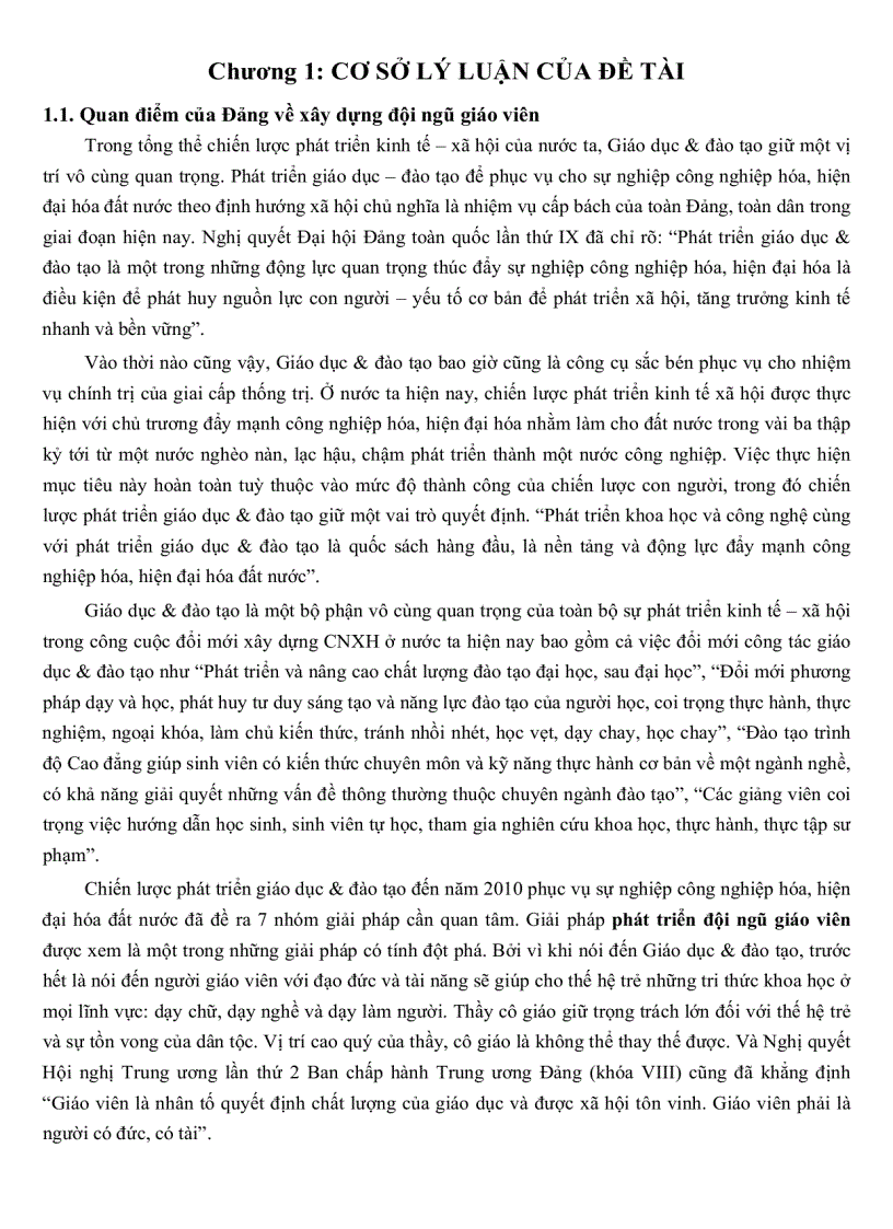 image for page Thực trạng và giải pháp quản lý đội ngũ giáo viên dạy nghề tại trường CNKT ở nội thành Thành Phố Hồ Chí Minh