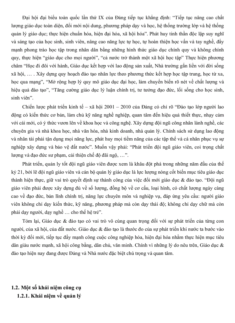 image for page Thực trạng và giải pháp quản lý đội ngũ giáo viên dạy nghề tại trường CNKT ở nội thành Thành Phố Hồ Chí Minh