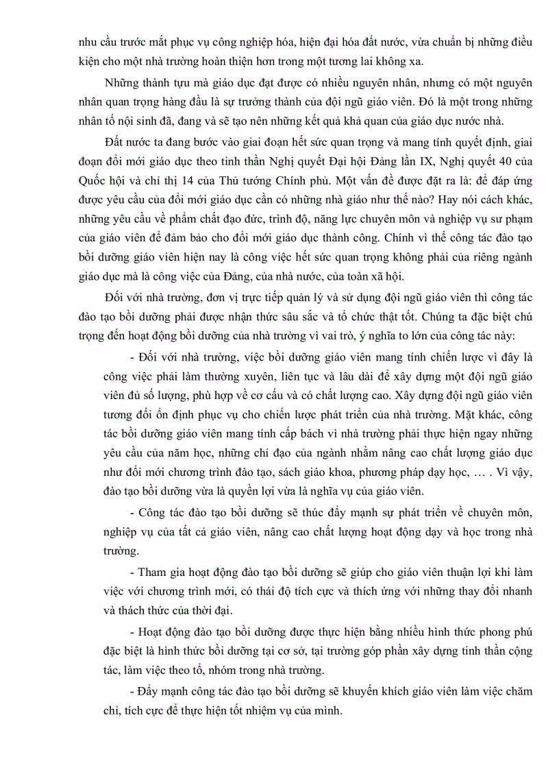 image for page Thực trạng và giải pháp quản lý đội ngũ giáo viên dạy nghề tại trường CNKT ở nội thành Thành Phố Hồ Chí Minh