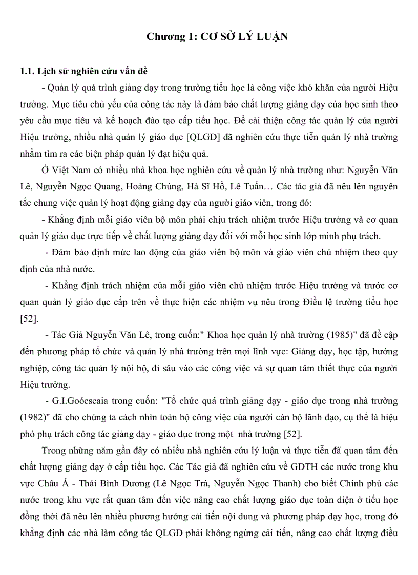 image for page Thực trạng và một số biện pháp quản lí hoạt động giảng dạy của hiệu trưởng các trường tiểu học ở huyện Trần Văn Thời tỉnh Cà Mau
