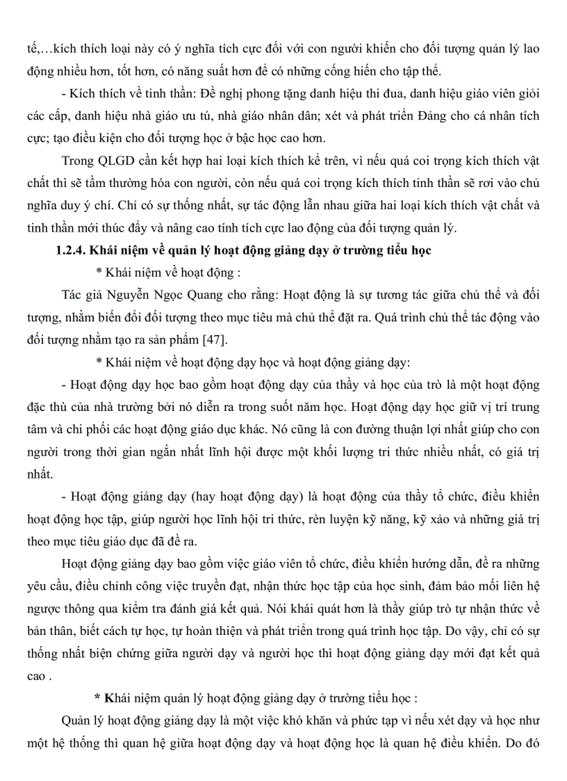 image for page Thực trạng và một số biện pháp quản lí hoạt động giảng dạy của hiệu trưởng các trường tiểu học ở huyện Trần Văn Thời tỉnh Cà Mau