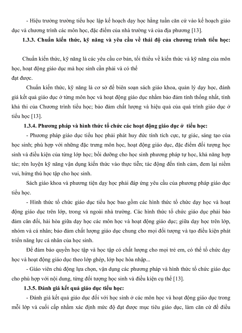 image for page Thực trạng và một số biện pháp quản lí hoạt động giảng dạy của hiệu trưởng các trường tiểu học ở huyện Trần Văn Thời tỉnh Cà Mau
